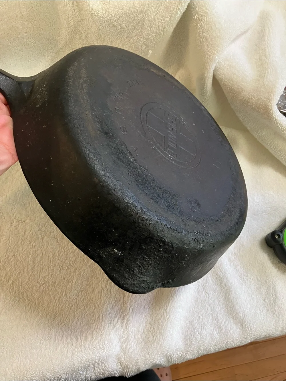 Antique Griswold #9 Cast Iron Skillet frying pan